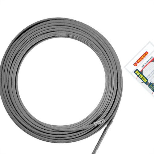 Passa Fio Nylon Megatron Com Cabo Aco 20M Passa Fio Nylon Megatron Com Cabo Aco 20M