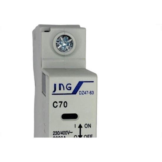 Disjuntor Jng ''Din'' Unipolar 12082 - 70A. C