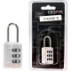 Cadeado Para Mala Pado 3 Segredos Zamac 25Mm Prata - 52021864 Cadeado Para Mala Pado 3 Segredos Zamac 25Mm Prata - 52021864