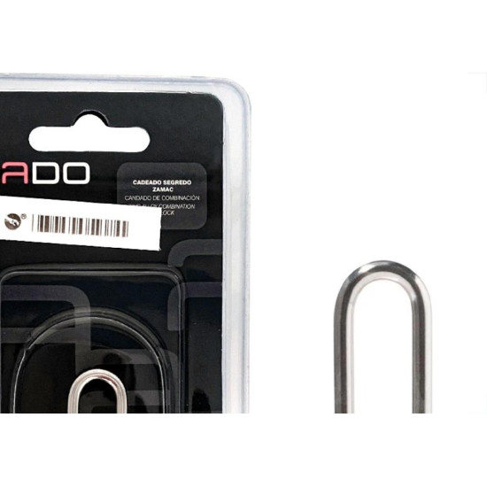 Cadeado Para Mala Pado 3 Segredos Zamac 25Mm Prata - 52021864 Cadeado Para Mala Pado 3 Segredos Zamac 25Mm Prata - 52021864