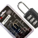 Cadeado Para Mala Pado 3 Segredos Zamac 25Mm Preto - 5202161 Cadeado Para Mala Pado 3 Segredos Zamac 25Mm Preto - 5202161