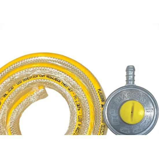 Regulador Gas Imar 2Kg/H Com Mangueira 1,25M - 2001/05 Regulador Gas Imar 2Kg/H Com Mangueira 1,25M - 2001/05