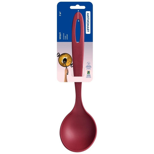 Concha Grande Tramontina Ability Nylon Vermelha Concha Grande Tramontina Ability Nylon Vermelha