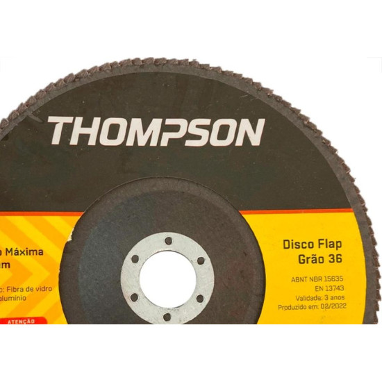 Disco Flap Thompson 7'' - Grao 36