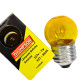 Lampada Bolinha Thompson 7Wx127V Amarela - Kit C/10 Pecas Lampada Bolinha Thompson 7Wx127V Amarela - Kit C/10 Pecas