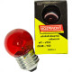 Lampada Bolinha Thompson 7Wx127V Vermelho - Kit C/10 Pecas Lampada Bolinha Thompson 7Wx127V Vermelho - Kit C/10 Pecas