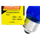 Lampada Bolinha Thompson 7Wx220V Azul - Kit C/10 Pecas Lampada Bolinha Thompson 7Wx220V Azul - Kit C/10 Pecas