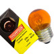 Lampada Bolinha Thompson 7Wx220V Laranja - Kit C/10 Pecas Lampada Bolinha Thompson 7Wx220V Laranja - Kit C/10 Pecas