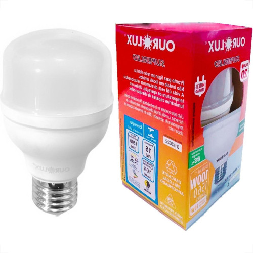 Lampada Led Bulbo Superled Ourolux 15W 1560Lm Lampada Led Bulbo Superled Ourolux 15W 1560Lm