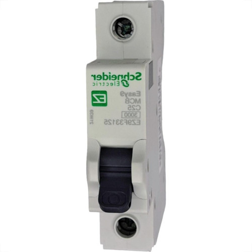 Disjuntor Schneider ''Din'' Unipolar 25A. C Disjuntor Schneider ''Din'' Unipolar 25A. C