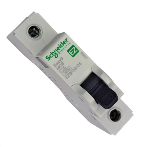Disjuntor Schneider ''Din'' Unipolar 25A. C Disjuntor Schneider ''Din'' Unipolar 25A. C