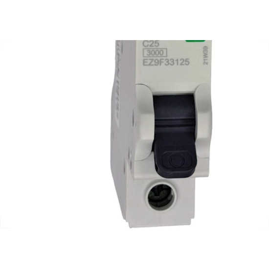 Disjuntor Schneider ''Din'' Unipolar 25A. C Disjuntor Schneider ''Din'' Unipolar 25A. C