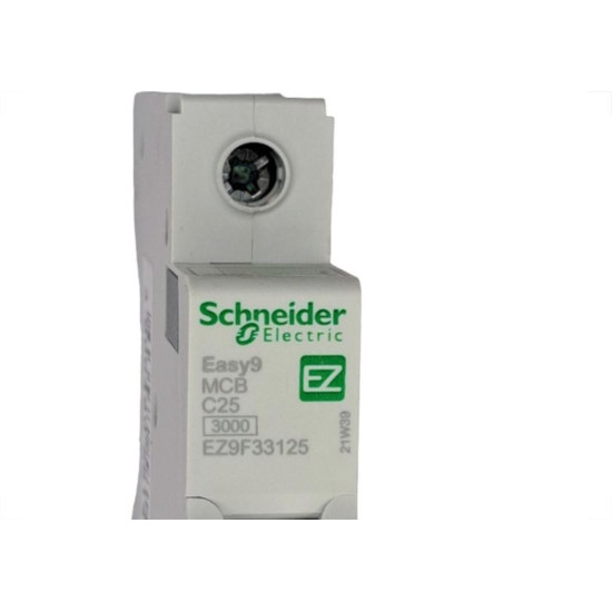 Disjuntor Schneider ''Din'' Unipolar 25A. C Disjuntor Schneider ''Din'' Unipolar 25A. C