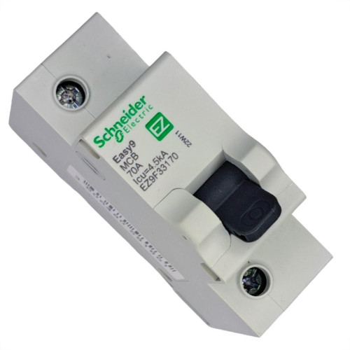 Disjuntor Schneider ''Din'' Unipolar 70A. C