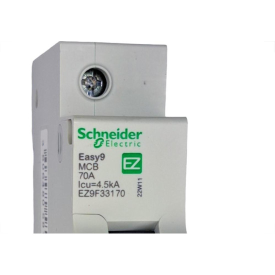 Disjuntor Schneider ''Din'' Unipolar 70A. C