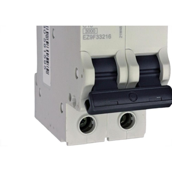 Disjuntor Schneider ''Din'' Bipolar 16A. C Disjuntor Schneider ''Din'' Bipolar 16A. C