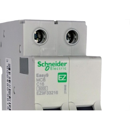 Disjuntor Schneider ''Din'' Bipolar 16A. C Disjuntor Schneider ''Din'' Bipolar 16A. C