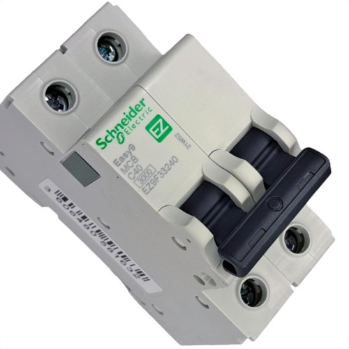 Disjuntor Schneider ''Din'' Bipolar 40A. C Disjuntor Schneider ''Din'' Bipolar 40A. C