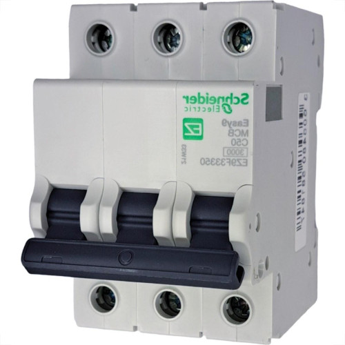 Disjuntor Schneider ''Din'' Tripolar 50A. C Disjuntor Schneider ''Din'' Tripolar 50A. C