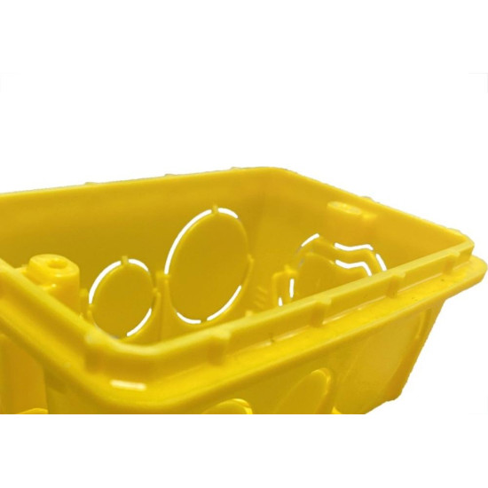 Caixinha De Luz Pvc Tramontina Amarela 4X2 - (Encaixe 1/2''-3/4''-1'') - Kit C/25 Pecas Caixinha De Luz Pvc Tramontina Amarela 4X2 - (Encaixe 1/2''-3/4''-1'') - Kit C/25 Pecas
