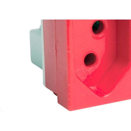 Kit C/5 - Modulo Steck Linha Stella 1 Tomada 20A. Vermelh... Kit C/5 - Modulo Steck Linha Stella 1 Tomada 20A. Vermelh...