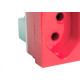 Kit C/5 - Modulo Steck Linha Stella 1 Tomada 20A. Vermelh... Kit C/5 - Modulo Steck Linha Stella 1 Tomada 20A. Vermelh...