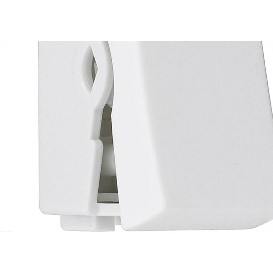 Modulo Steck Linha Stella 1 Paralelo 10A. Branco 868020 Modulo Steck Linha Stella 1 Paralelo 10A. Branco 868020