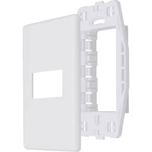 Kit C/4 - Placa Steck Linha Stella Branca 4X2 - 1 Modulo ...