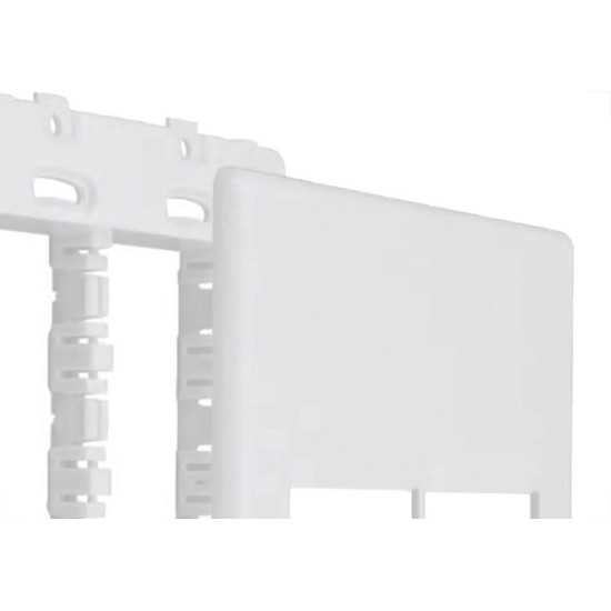 Kit C/4 - Placa Steck Linha Stella Branca 4X4 - 1 Modulo ...