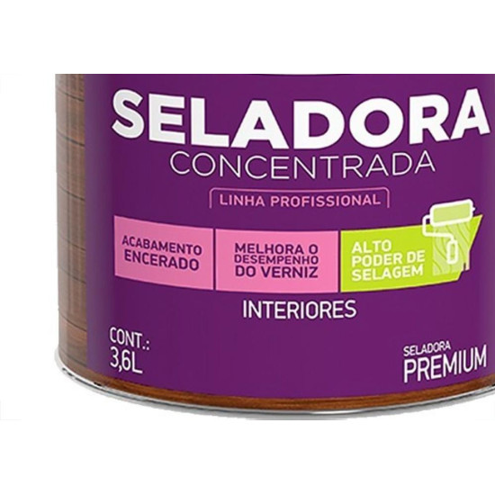 Seladora Concentrada Para Madeira Iquine 3,6L Seladora Concentrada Para Madeira Iquine 3,6L