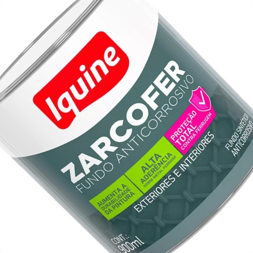 Tinta Zarcao Iquine Zarcofer 900 Ml Cinza