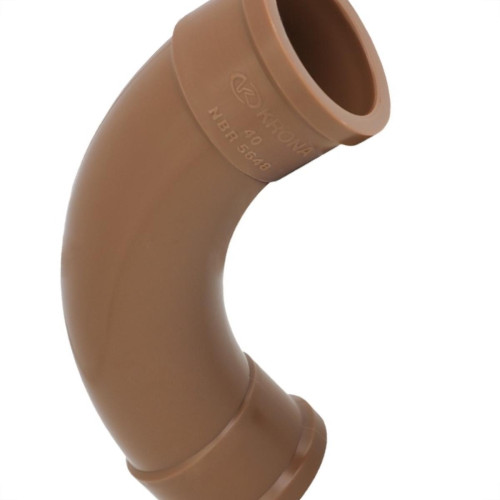 Curva Soldavel Krona 60Mm X 90º - Kit C/5 Pecas