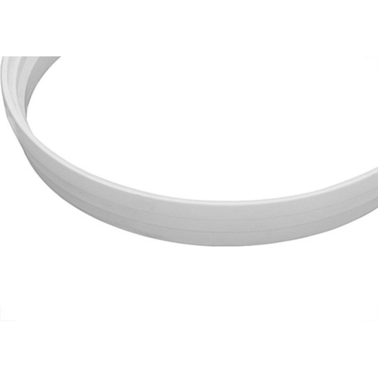Porta Grelha Pvc Krona Redonda 10X10 Branca Nr64 Porta Grelha Pvc Krona Redonda 10X10 Branca Nr64