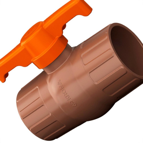 Registro Esfera Pvc Soldavel Krona 60Mm Registro Esfera Pvc Soldavel Krona 60Mm