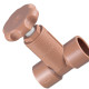 Registro Pressao Pvc Krona Soldavel 20Mm - Kit C/5 Pecas Registro Pressao Pvc Krona Soldavel 20Mm - Kit C/5 Pecas