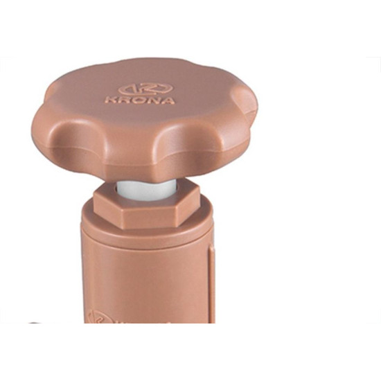 Registro Pressao Pvc Krona Soldavel 20Mm - Kit C/5 Pecas Registro Pressao Pvc Krona Soldavel 20Mm - Kit C/5 Pecas