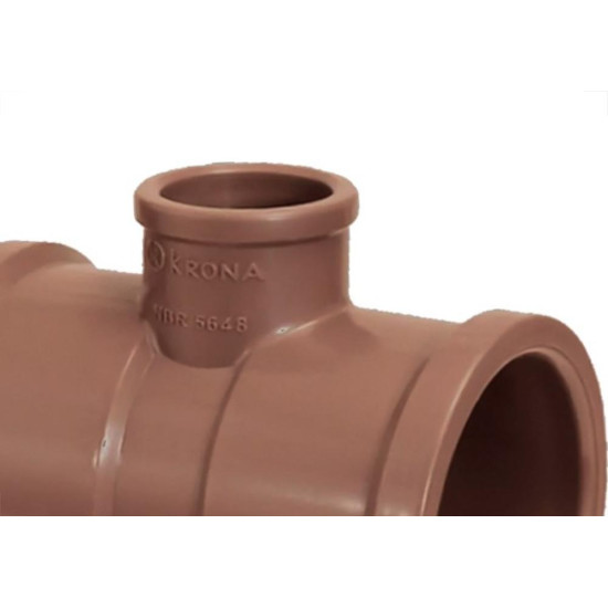 Te Soldavel Krona Reducao 50X40Mm - Kit C/6 Pecas Te Soldavel Krona Reducao 50X40Mm - Kit C/6 Pecas