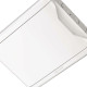 Centrinho Krona Pvc Embutir Para 3 Disjuntores Nema/ 4 Din Branco Centrinho Krona Pvc Embutir Para 3 Disjuntores Nema/ 4 Din Branco
