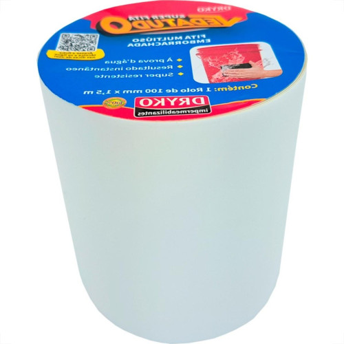 Fita Multiuso Dryko Vedatudo Branca 10Cm X 1,5M Fita Multiuso Dryko Vedatudo Branca 10Cm X 1,5M