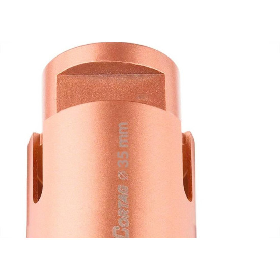 Serra Copo Diamantada Cortag Para Esmerilhadeira 35Mm