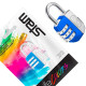 Cadeado Para Mala Stam Life Colors Com Segredo 25Mm Azul Cadeado Para Mala Stam Life Colors Com Segredo 25Mm Azul