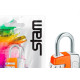 Cadeado Para Mala Stam Life Colors Com Segredo 25Mm Laranja Cadeado Para Mala Stam Life Colors Com Segredo 25Mm Laranja
