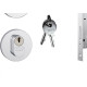 Fechadura Stam Externa Inox Alavanca - 803/33 Roseta Fechadura Stam Externa Inox Alavanca - 803/33 Roseta