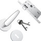 Fechadura Stam Interna Inox Alavanca - 813/33 Roseta Fechadura Stam Interna Inox Alavanca - 813/33 Roseta