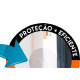 Salva Quina Salvabras 4,5Cm X 4,5Cm X 1,80M Branco - P0021 Salva Quina Salvabras 4,5Cm X 4,5Cm X 1,80M Branco - P0021