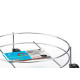 Suporte Multiuso Para Botijao/Vaso/Galao Com Rodizio Arthi Cromado - 1040 Suporte Multiuso Para Botijao/Vaso/Galao Com Rodizio Arthi Cromado - 1040