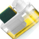 Dispenser Para Detergente E Bucha Arthi Branco - 1173 Dispenser Para Detergente E Bucha Arthi Branco - 1173