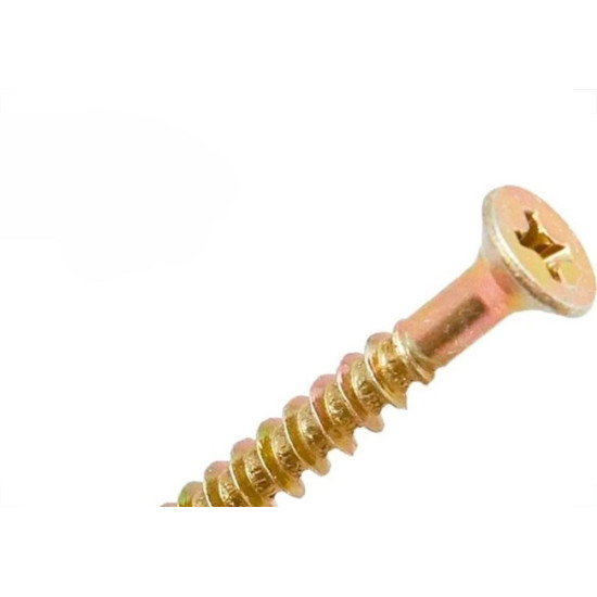 Parafuso Chipboard Philips Chata New Fix 3,0X12Mm - Kit C/5 Centos Parafuso Chipboard Philips Chata New Fix 3,0X12Mm - Kit C/5 Centos