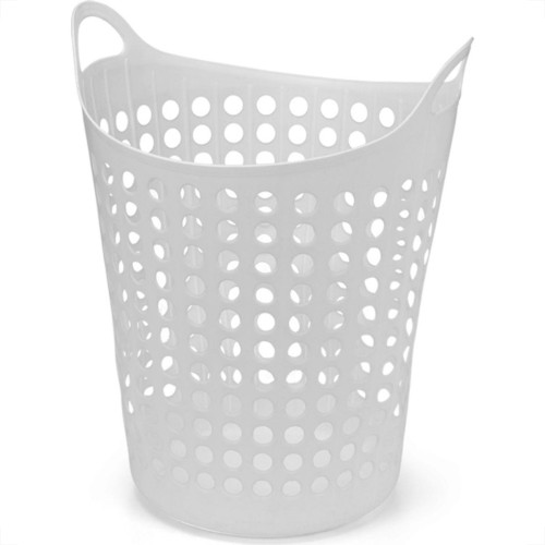 Cesto Organizador Multiuso Flexivel Arthi Branco 44L - 1546 Cesto Organizador Multiuso Flexivel Arthi Branco 44L - 1546