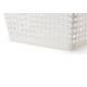 Cesto Organizador Retangular Flexivel Arthi Branco 22L - 1577 Cesto Organizador Retangular Flexivel Arthi Branco 22L - 1577